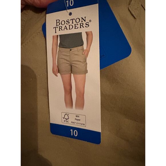 Boston Traders shorts NEW size 10 khaki - Picture 4 of 7